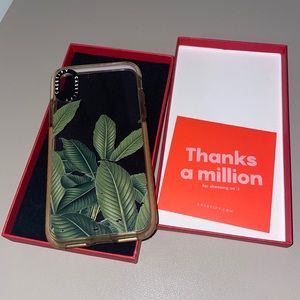 CASETiFY iPhone X Palm Tree Case